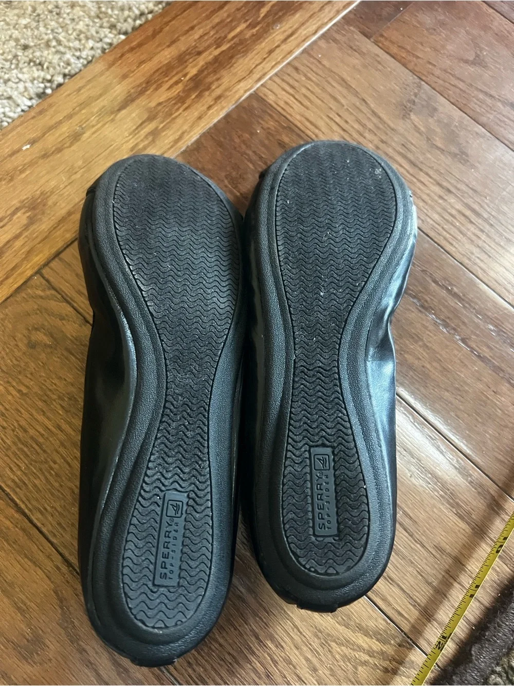 Sperry Top-Sider Elise Black Ballet Flats Girls Youth 3.5 / Women’s 5